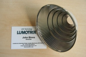 105mm LED reflector for Bridgelux Vero 18