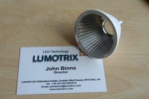 50mm LED reflector for Sharp MegaZeni, Cree CXA2520, Bridgelux ES RA