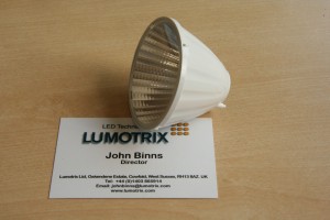 62mm LED reflector for Cree CXA2520 & 2530, Sharp MegaZeni and Citizen CLL030