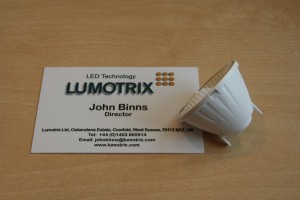 40mm LED reflector for Bridgelux V8