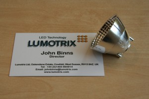 40mm LED reflector for Bridgelux V10